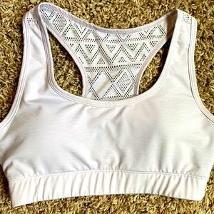 Zyia White Bomber Bra